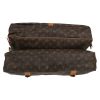 Borsa weekend Louis Vuitton  Sac de chasse in tela monogram marrone e pelle naturale - Detail D4 thumbnail