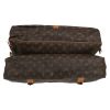 Louis Vuitton  Sac de chasse weekend bag  in brown monogram canvas  and natural leather - Detail D4 thumbnail