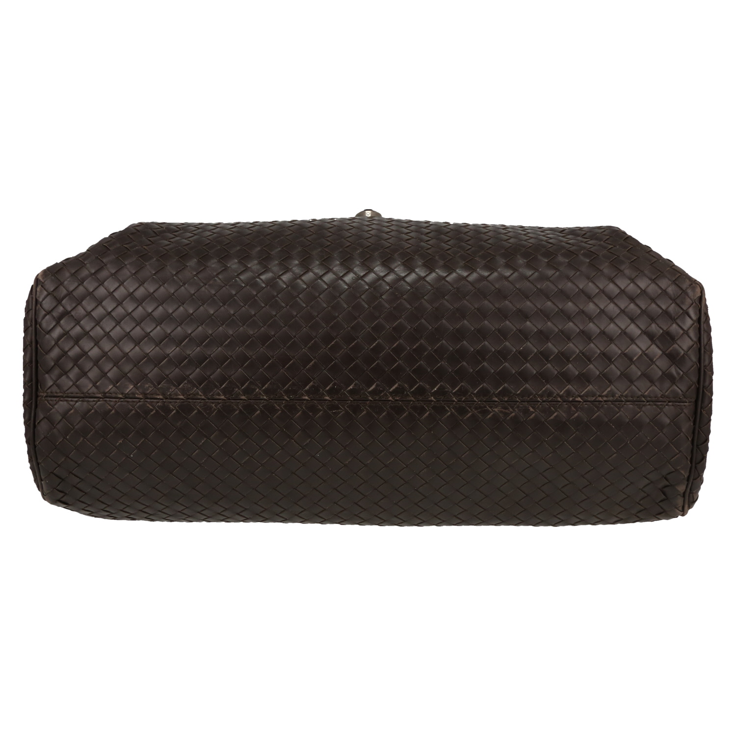 Borsa Bottega Veneta   in pelle intrecciata marrone - Detail D1
