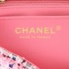 Chanel  Mini Timeless shoulder bag  in pink, blue and white tweed - Detail D2 thumbnail