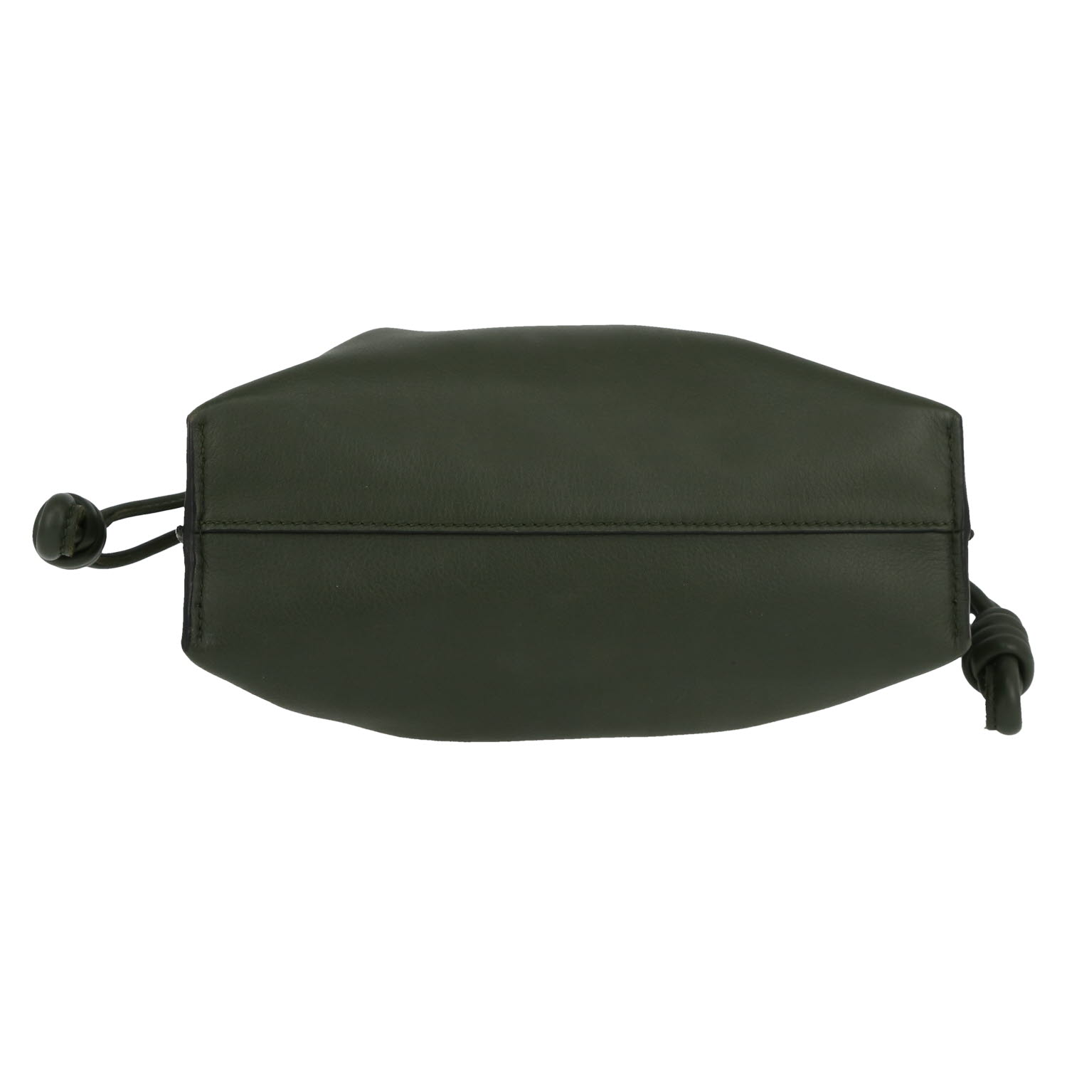 Bolso bandolera Loewe  Flamenco Knot  en cuero caqui - Detail D1