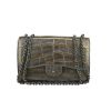 Chanel  Timeless Jumbo handbag  in grey crocodile - 360 thumbnail