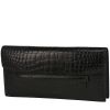 Hermès  Faco pouch  in black alligator - 00pp thumbnail