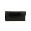 Hermès  Faco pouch  in black alligator - 360 thumbnail