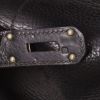 Sac de week end Hermès  Haut à Courroies en cuir togo noir - Detail D4 thumbnail