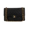 Chanel  Timeless Classic handbag  in navy blue quilted leather - 360 thumbnail