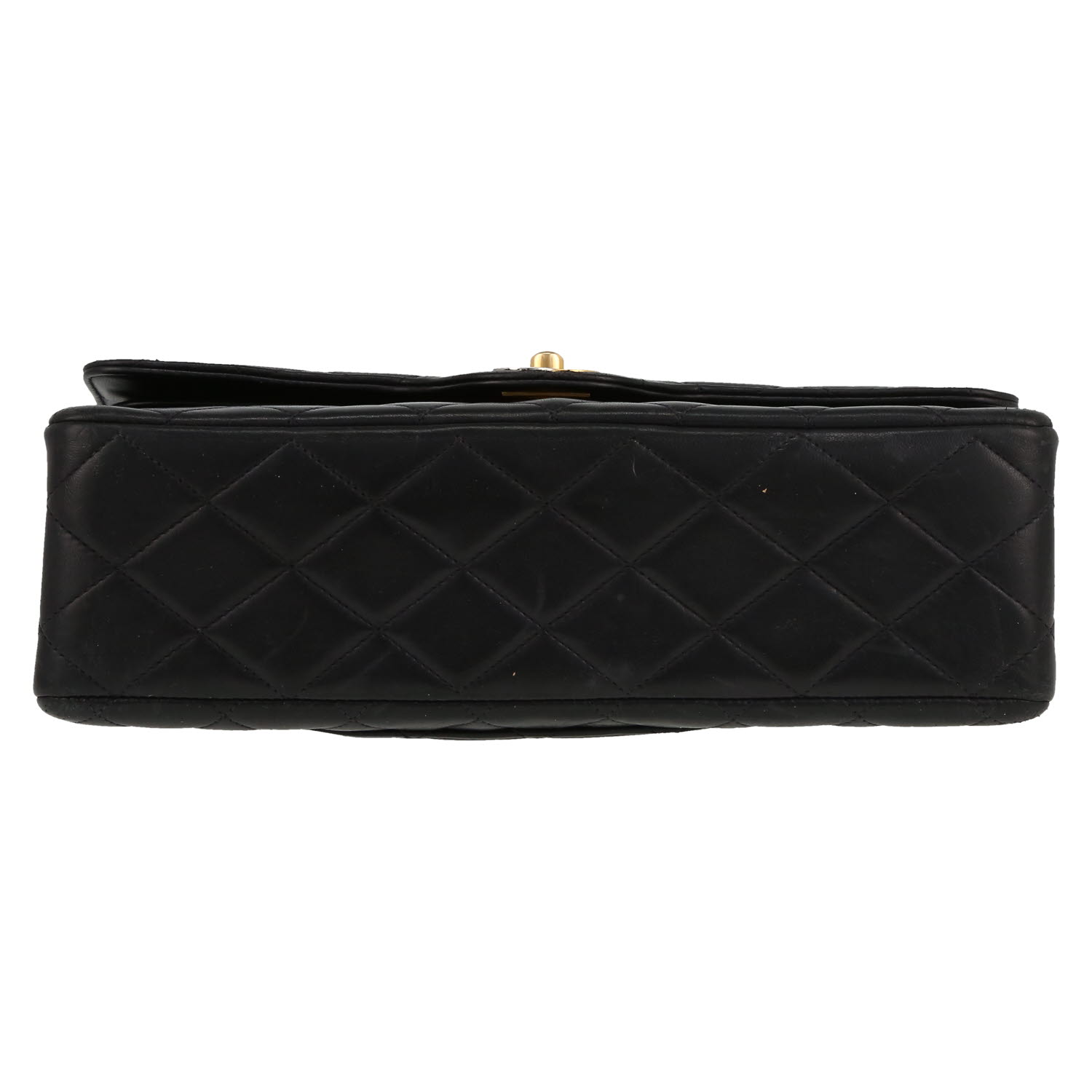 Borsa Chanel  Timeless Classic in pelle trapuntata blu marino - Detail D1