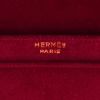 Bolso de mano Hermès  Vintage en cuero de ternero doblis color frambuesa - Detail D2 thumbnail