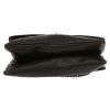 Chanel  Chanel 2.55 handbag  in black quilted leather - Detail D1 thumbnail