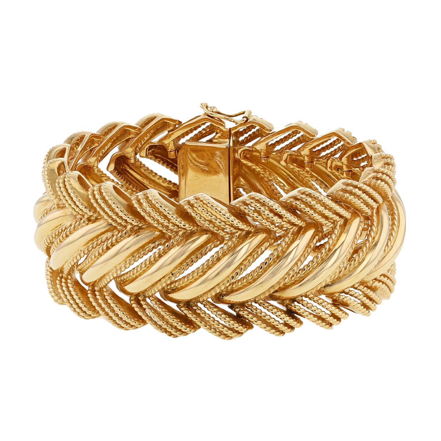 Bracciale  Vintage  in oro giallo