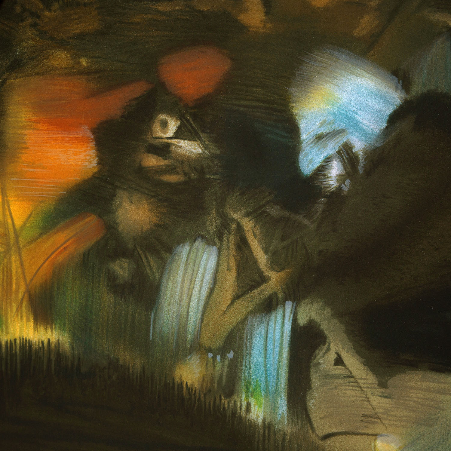 CHU Teh-Chun (1920-2014), Au Commencement - 2006 - Detail D1