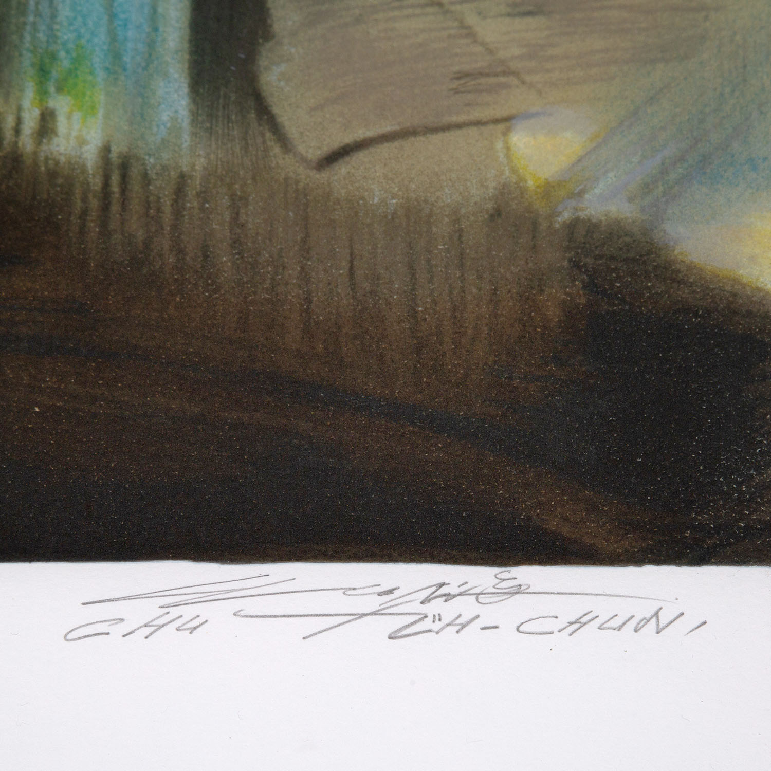 CHU Teh-Chun (1920-2014), Au Commencement - 2006 - Detail D3