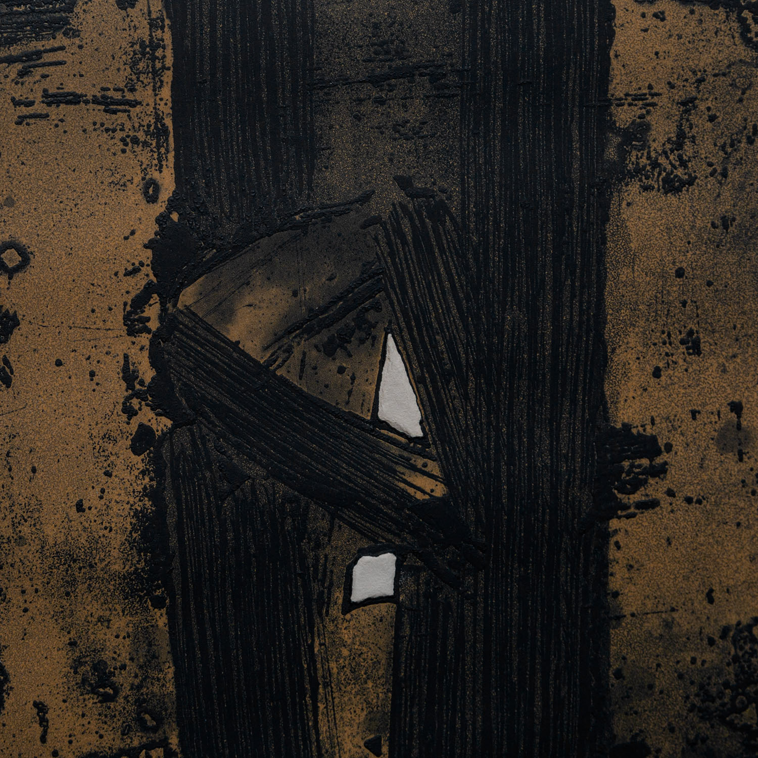 Pierre Soulages (1919-2022), Eau forte 'XXVIII' - 1974 - Detail D1