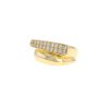 Fred Success medium model ring in yellow gold and diamonds - 00pp thumbnail