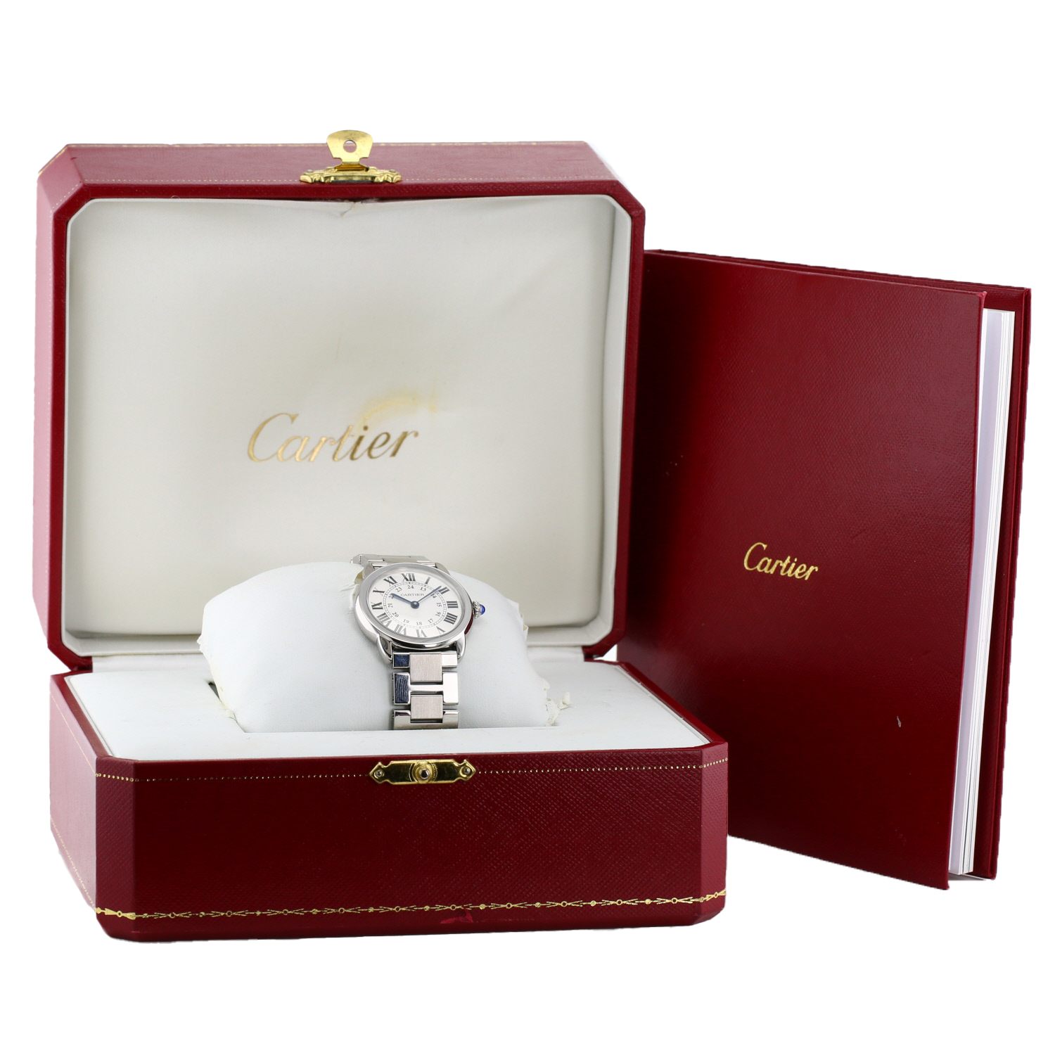 Reloj Cartier Ronde Solo de acero Circa 2016