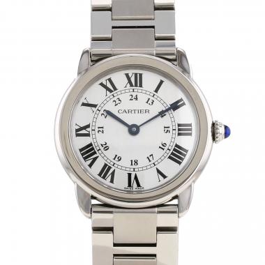 Reloj Cartier Ronde Solo de acero Circa 2016