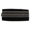 Shopping bag Chanel  Deauville in tela nera e grigia - Detail D1 thumbnail