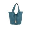 Hermès  Picotin handbag  in blue jean togo leather - 360 thumbnail