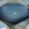 Borsa Hermès  Picotin in pelle togo blu - Detail D3 thumbnail