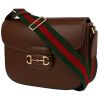 Gucci  1955 Horsebit size XL  shoulder bag  in brown leather - 00pp thumbnail