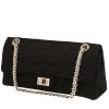 Chanel 2.55 shoulder bag  in black satin - 00pp thumbnail