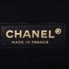 Chanel 2.55 shoulder bag  in black satin - Detail D2 thumbnail
