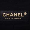 Chanel  Chanel 2.55 shoulder bag  in black satin - Detail D2 thumbnail