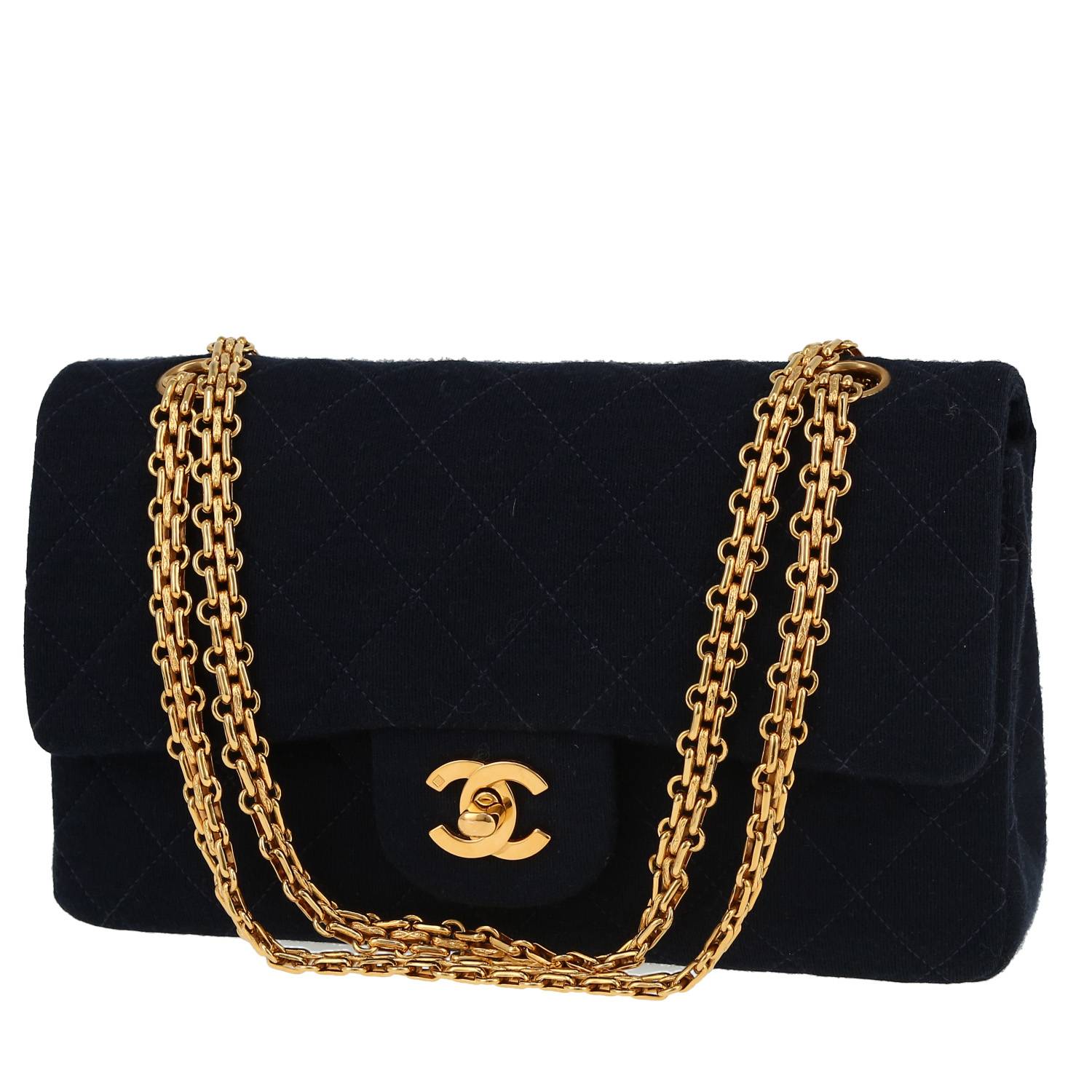 Chanel vintage jersey bag new arrivals