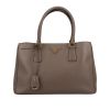 Borsa Prada  Galleria in pelle saffiano beige - 360 thumbnail