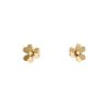 Van Cleef & Arpels Frivole small model earrings in yellow gold and diamonds - 00pp thumbnail