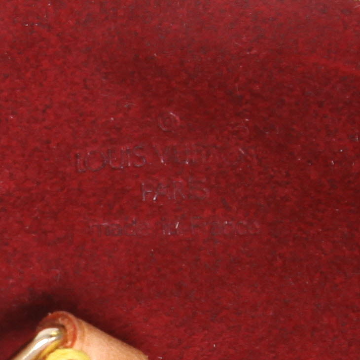 Bolso de mano Louis Vuitton  Nano Speedy en lona Monogram multicolor y cuero natural - Detail D2