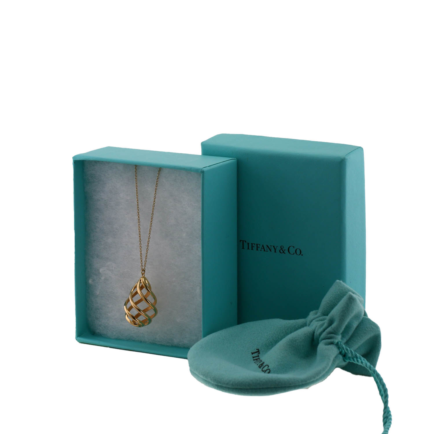 Colgante Tiffany 
Co Paloma Picasso de oro amarillo - Detail D2