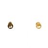 Paire de puces d'oreilles Louis Vuitton Empreinte en or jaune - 360 thumbnail