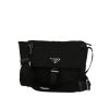 Prada   shoulder bag  in black canvas - 360 thumbnail