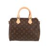 Borsa Louis Vuitton  Speedy 25 in pelle monogram con stampa marrone e pelle naturale - 360 thumbnail