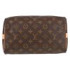 Borsa Louis Vuitton  Speedy 25 in pelle monogram con stampa marrone e pelle naturale - Detail D1 thumbnail