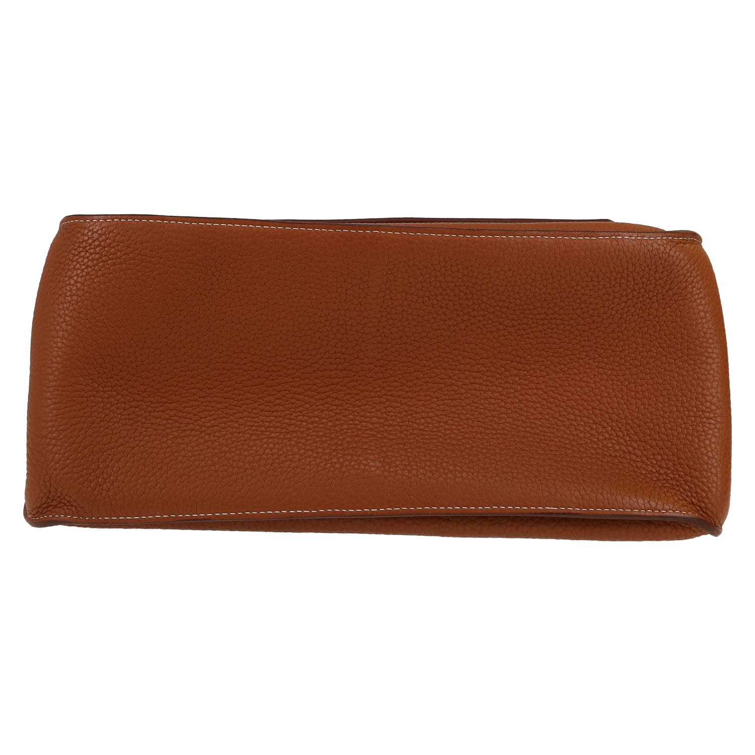 Hermès  Jypsiere 31 cm shoulder bag  in gold togo leather - Detail D1