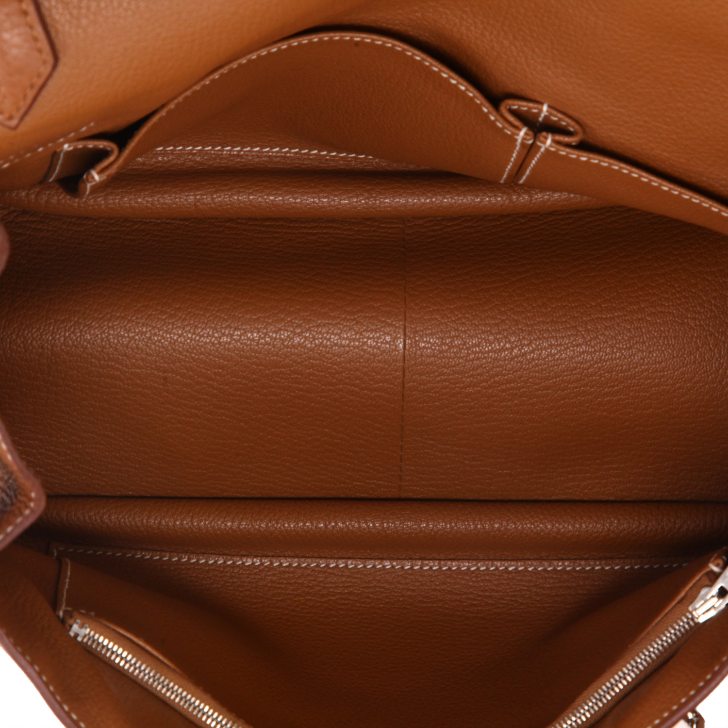Borsa a tracolla Hermès  Jypsiere 31 cm in pelle togo gold - Detail D3