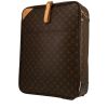 Valigia flessibile Louis Vuitton  Pegase in tela monogram marrone e pelle naturale - 00pp thumbnail