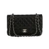 Chanel  Timeless Classic handbag  in black quilted leather - 360 thumbnail