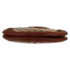 Bolso de mano Gucci  Bamboo en cuero marrón y lona monogram - Detail D1 thumbnail