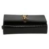 Pochette-ceinture Saint Laurent  Kate en cuir noir - Detail D1 thumbnail