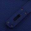 Sac à main Hermès  Birkin 35 cm en cuir togo bleu- électrique - Detail D3 thumbnail