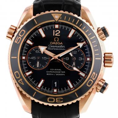 Orologio Omega Seamaster Planet Ocean Chrono in oro rosa Ref: Omega - 232.63.46.51.01.001  Circa 2015