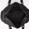 Chanel  Choco bar handbag  in black grained leather - Detail D3 thumbnail