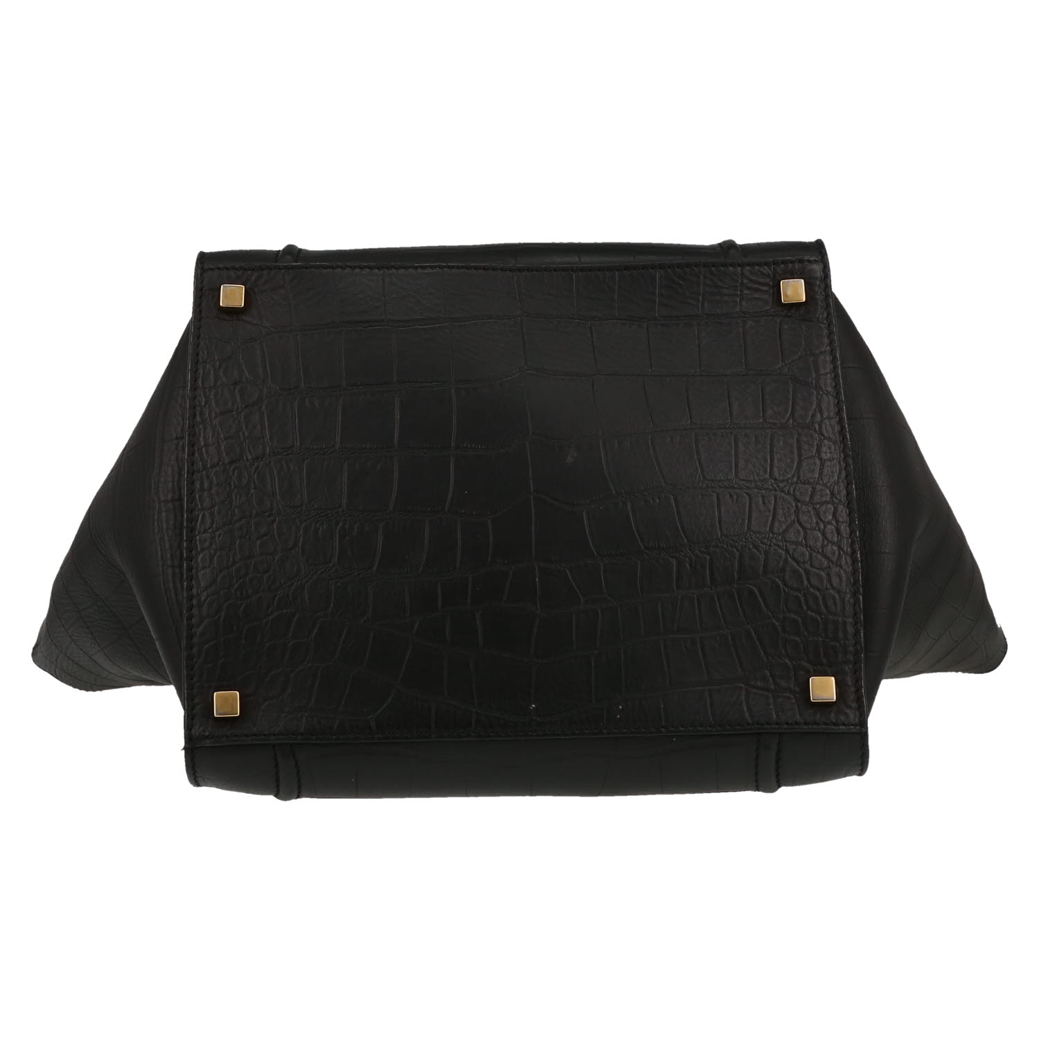 Borsa Celine  Luggage Medium in pelle nera - Detail D1