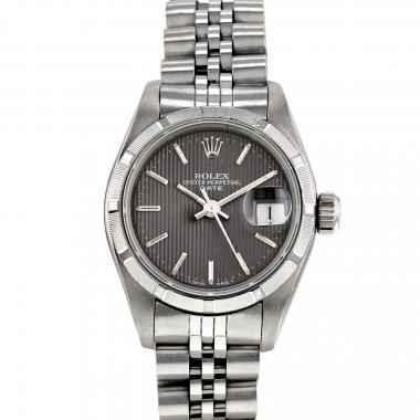 Orologio Rolex Lady Oyster Perpetual Date in acciaio Ref: Rolex - 69190  Circa 1987