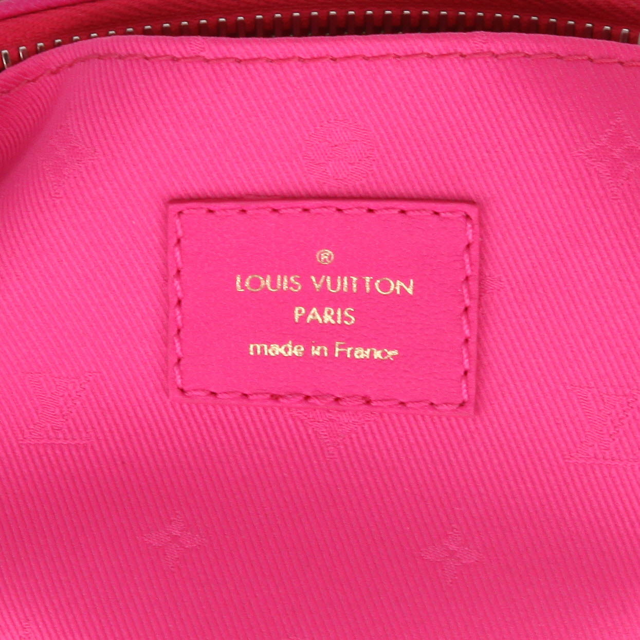 Louis Vuitton  Over The Moon handbag  in pink monogram leather - Detail D2
