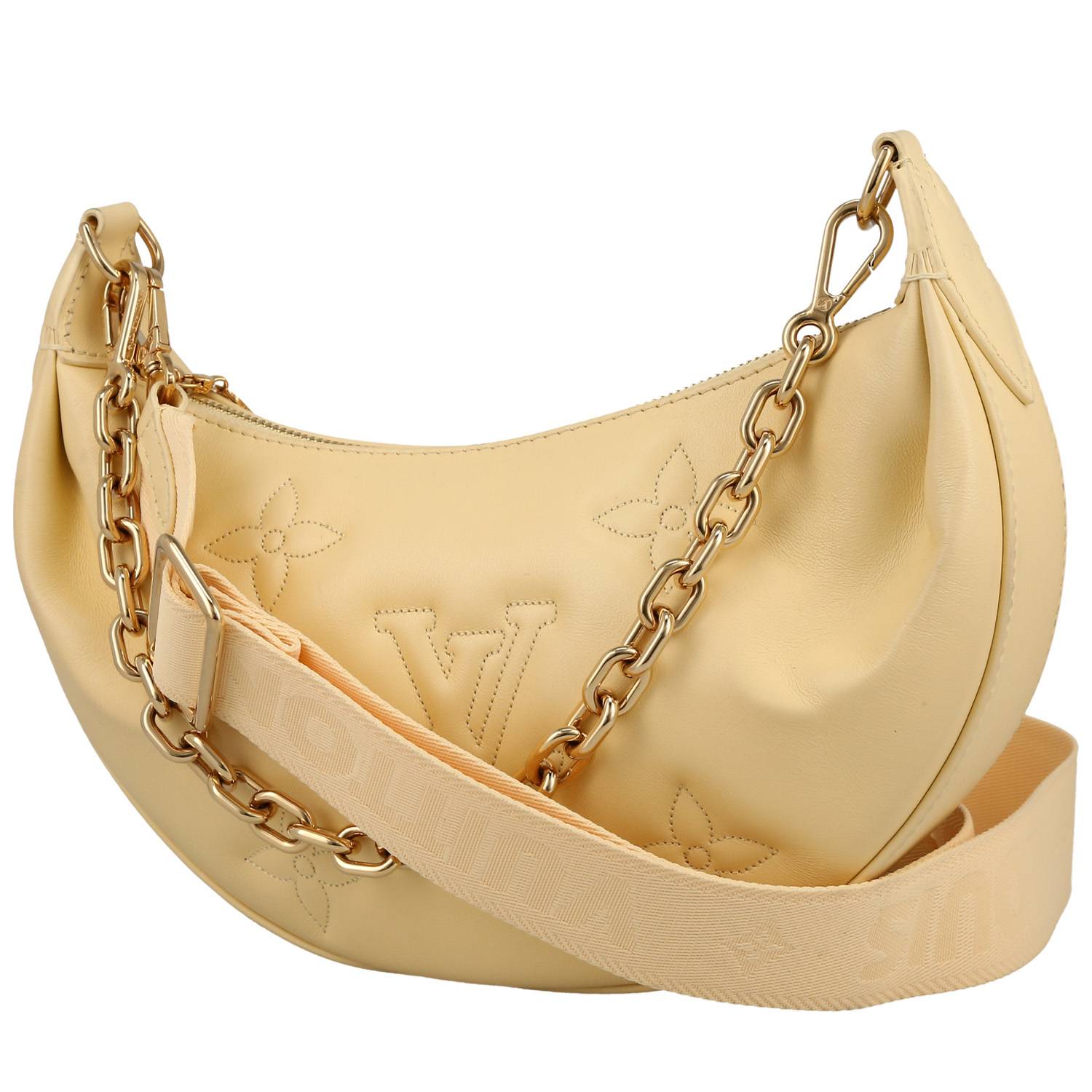 Bolso de mano Louis Vuitton  Over The Moon en cuero Monogram amarillo