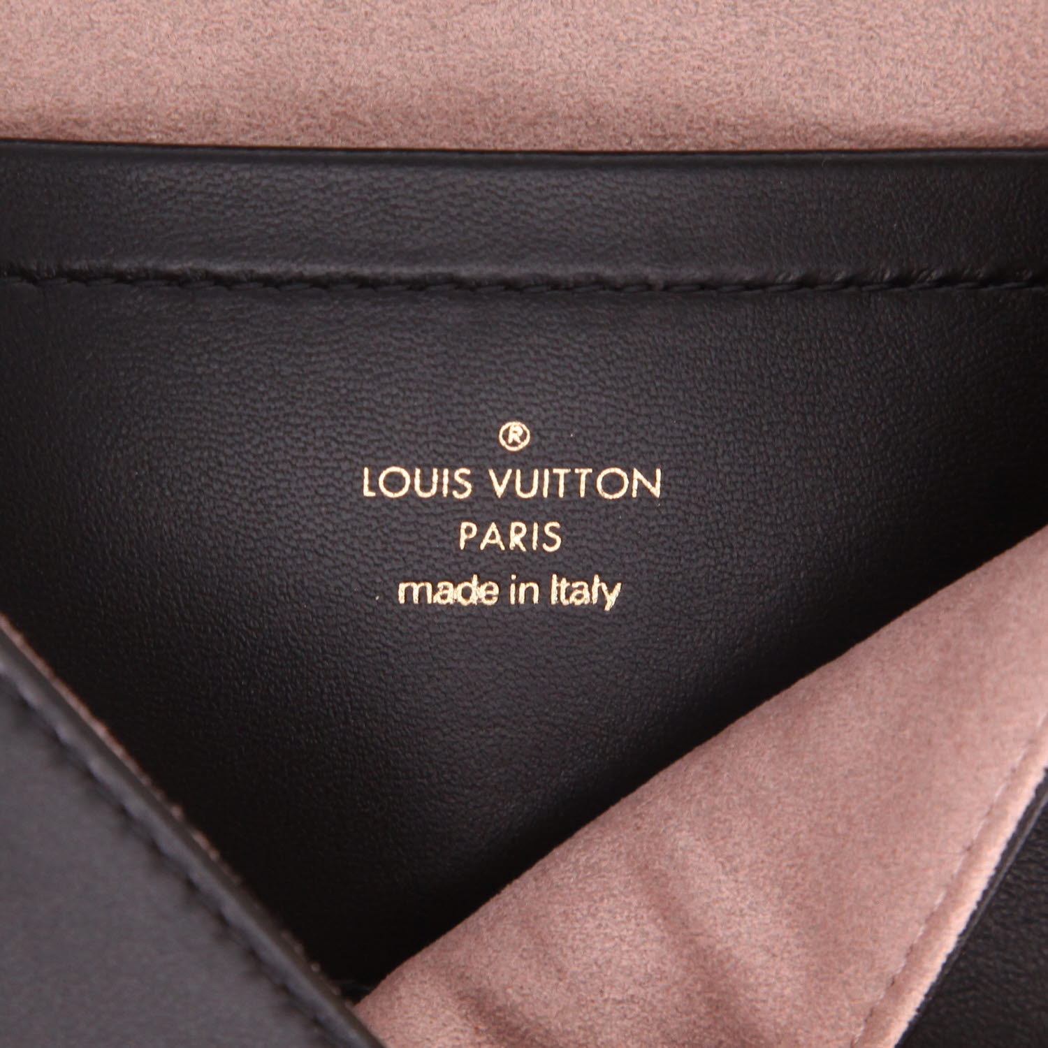 Bolso bandolera Louis Vuitton  Coussin en cuero Monogram negro - Detail D2